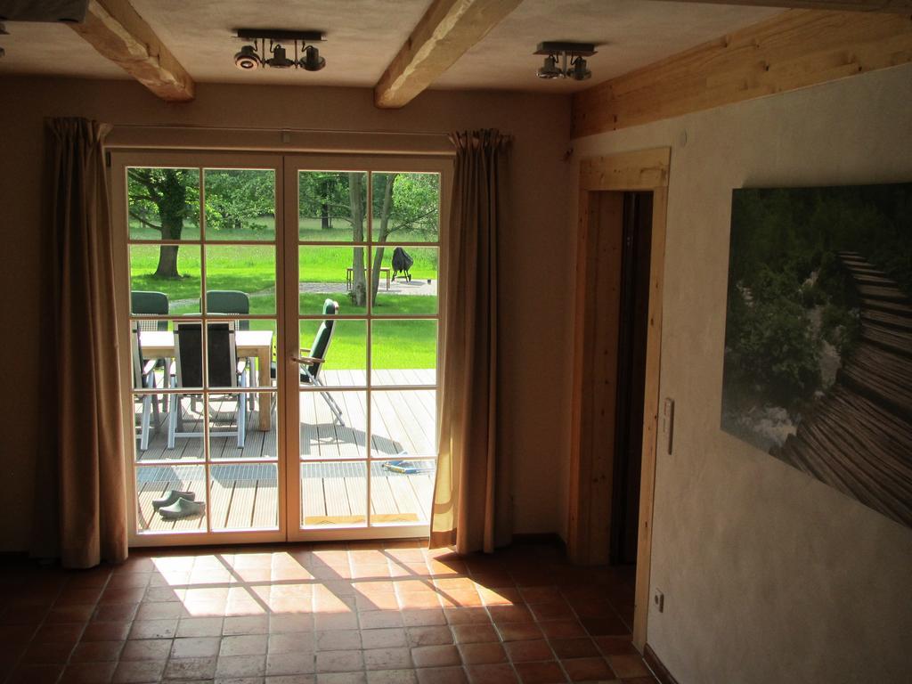 Exklusives Holzhaus Villa Burg  Oda fotoğraf