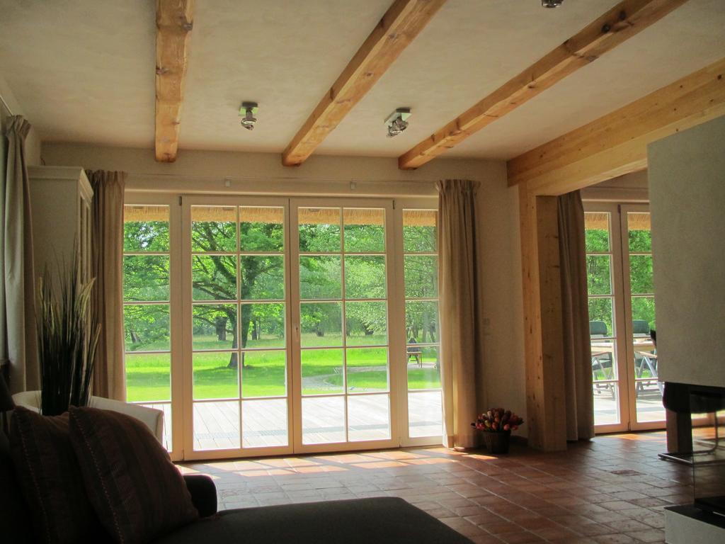 Exklusives Holzhaus Villa Burg  Oda fotoğraf