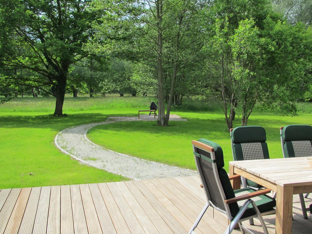 Exklusives Holzhaus Villa Burg  Oda fotoğraf
