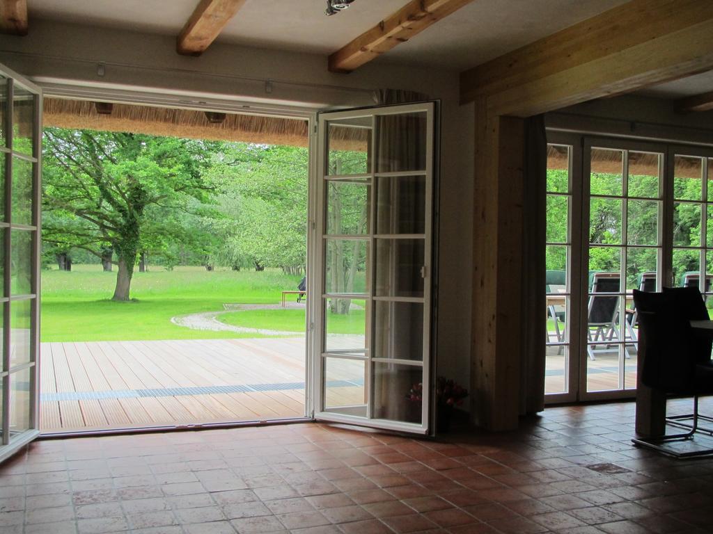 Exklusives Holzhaus Villa Burg  Oda fotoğraf