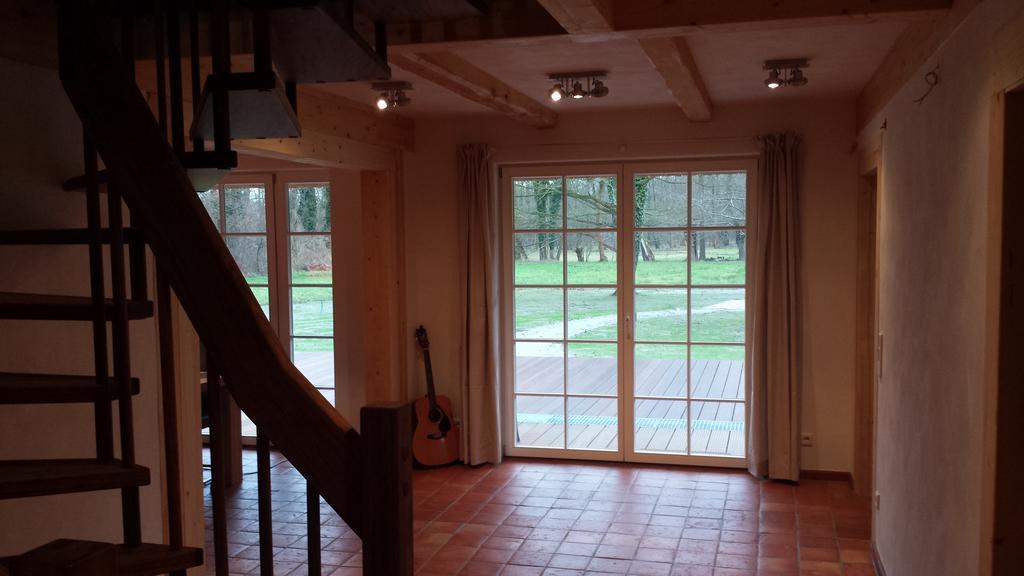 Exklusives Holzhaus Villa Burg  Oda fotoğraf