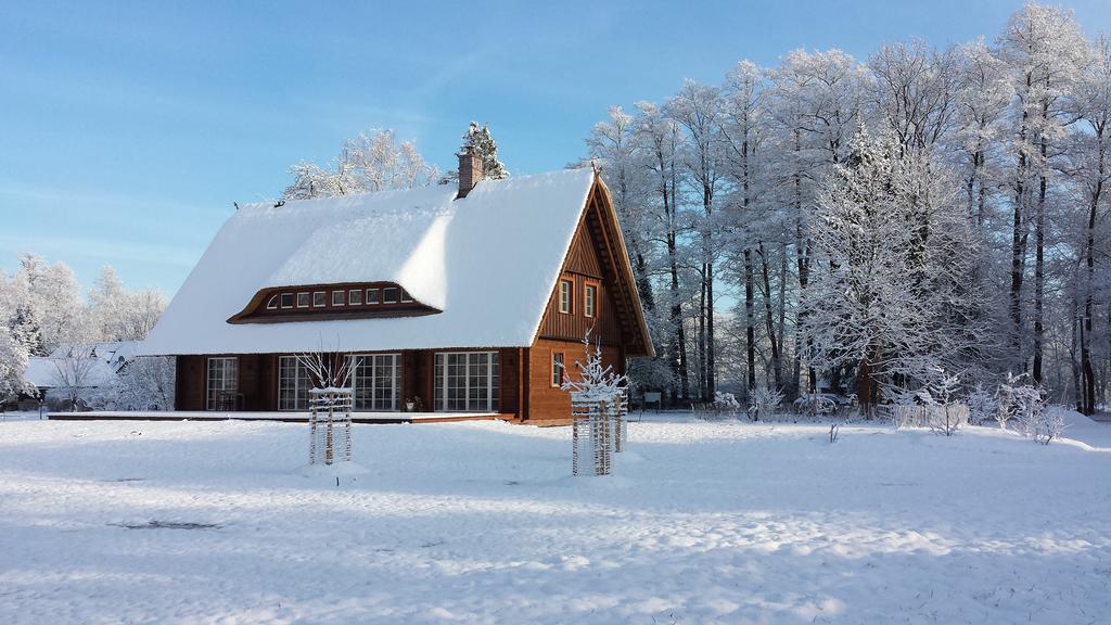 Exklusives Holzhaus Villa Burg  Oda fotoğraf